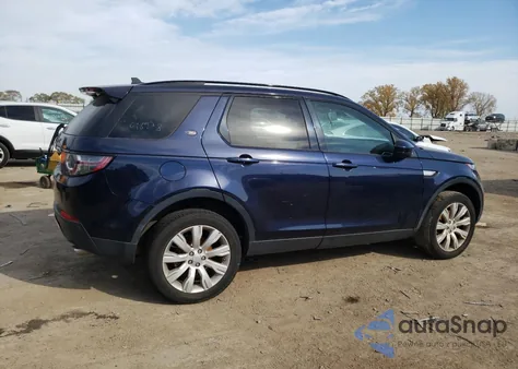 2016 Land Rover Discovery Sport Hse из США, поврежденный, VIN SALCR2BG4GH549472